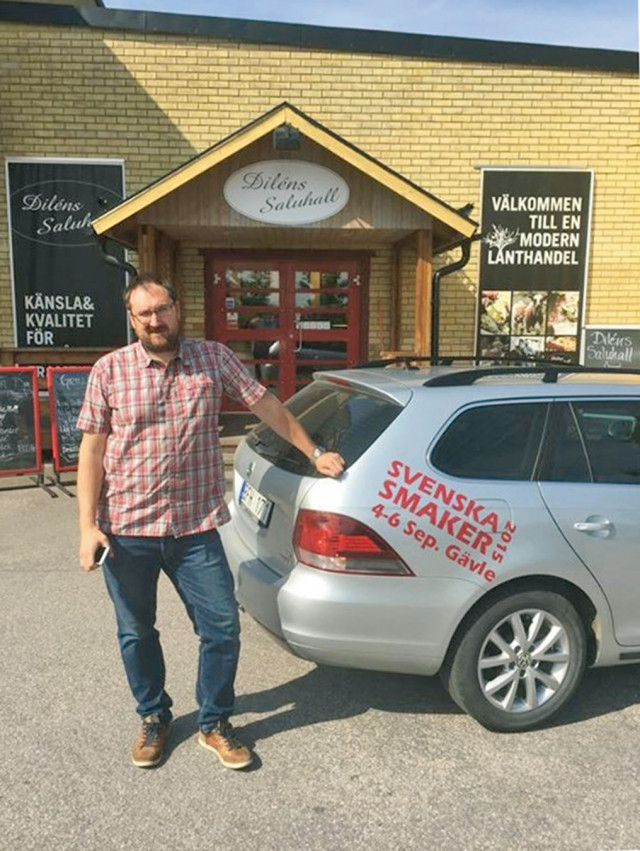 Fredrik Cednert, projektledare för mässan Svenska Smaker